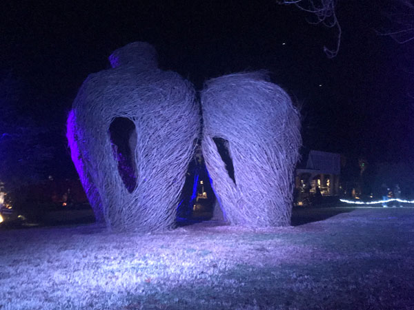 Patrick Dougherty twig maze